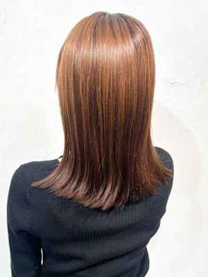 【Reir_吉祥寺】*セミロング＋オレンジベージュ*