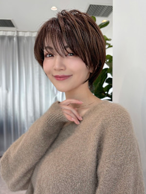 前下がり大人ショートボブ【NAYUMI】