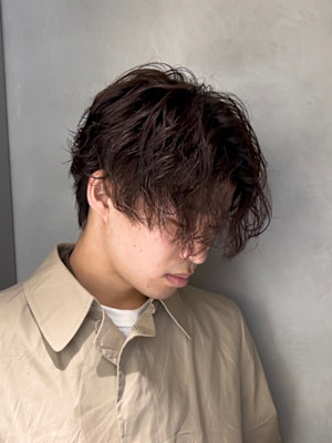 シャドウパーマ/ツイスパ/無造作パーマ/グクパーマ