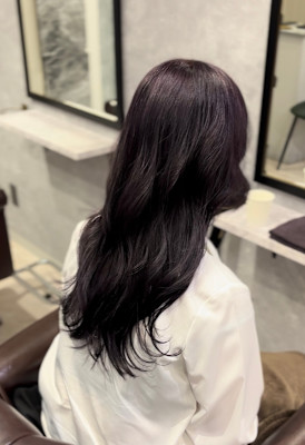 ピンクラベンダー×ダブルカラー