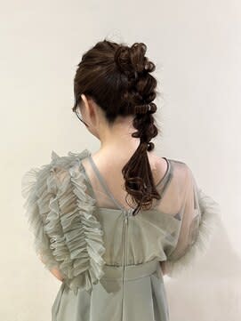 編みおろしポニー/SHINJYO