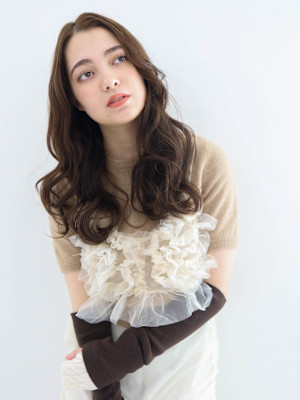 イメチェン似合わせ/ワンレンカール/美髪