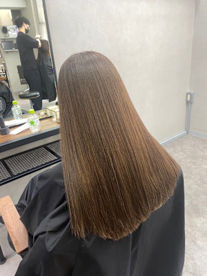 髪質改善縮毛ストレート
