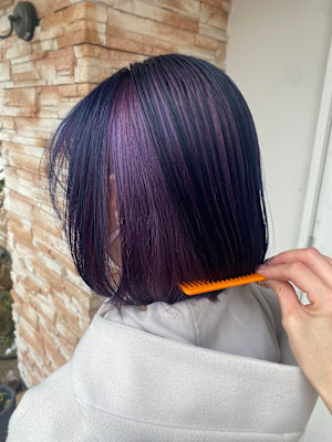 ボブ×デザインアンブレラカラー