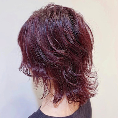 ウルフ×パーマ