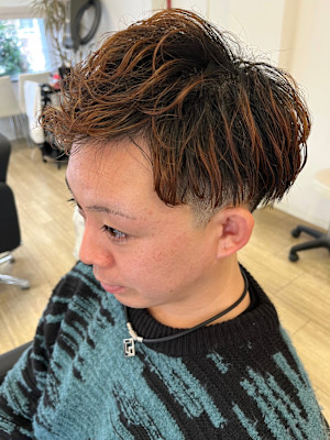 大人パーマスタイル