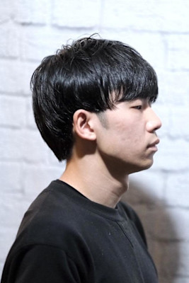 メンズ／マッシュ／ツーブロック／