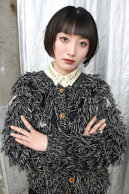 ステップボーンカットボブ/顔まわりレイヤー