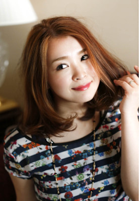 】ヌーディーカラーで作る大人ボブ