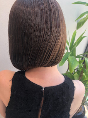 マロンベージュ　ベージュカラー