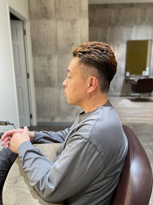 オールバックパーマ【ARCH片山】