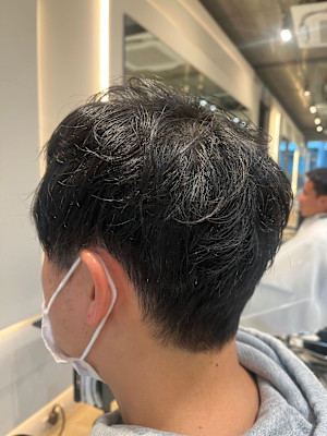 【RISK 飛澤広偉】前下がりマッシュ 刈り上げマッシュ　