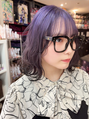 バイオレット　ケアブリーチ　髪質改善トリートメント