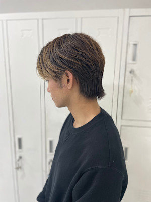 毛流れニュアンス縮毛矯正