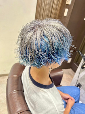 ブリーチカラー、ダブルカラー