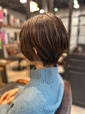 マッシュ風ショートカット