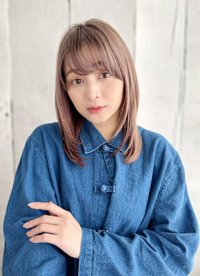 ナチュラルレイヤーのワンカールスタイル