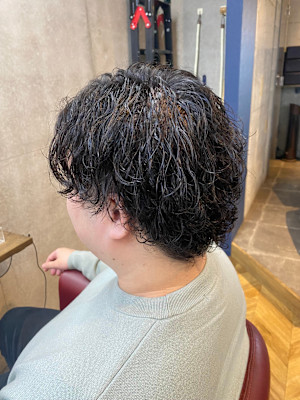 サーフカール/セクシー/パーマ