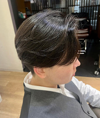 セットが楽になる！毛流れパーマ