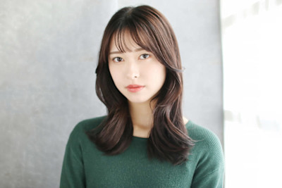 ナチュラルブラウン/レイヤーカット