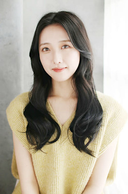 センターパート/韓国/大人ロング