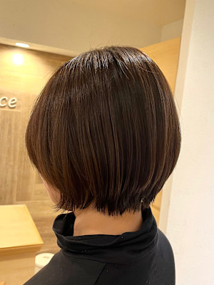 【Terrace】ショートボブ×ナチュラルハイライト