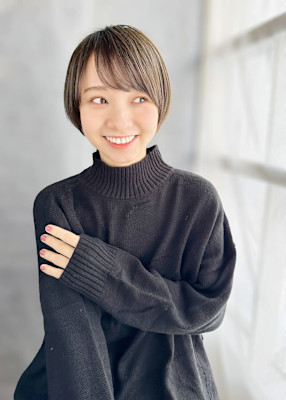 小顔ショート/艶カラー/白髪染め