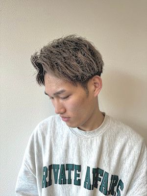 メンズハイトーン　シルバーカラー！