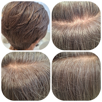 カラーエステ♪白髪ぼかしカラー