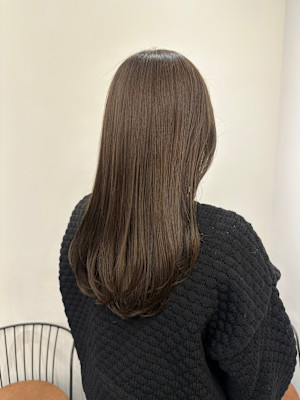 池袋 イルミナカラー 透明感 オリーブブラウン♪