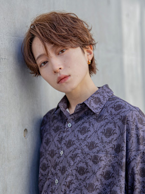 【小久保style】メンズカットツーブロックツイストウルフ