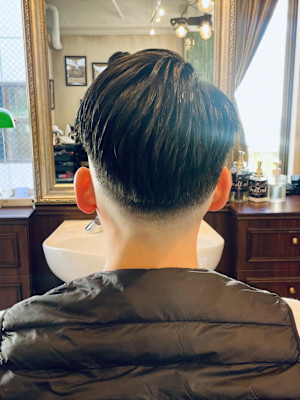 【30代 男性】ロンドン七三スキンフェード（大宮/バーバー）