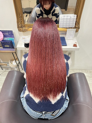 サブリミックトリートメントで髪質改善