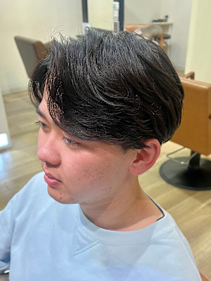 直毛さん必見！セットが楽になる毛流れパーマ