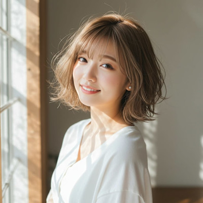 ミディアムヘアー