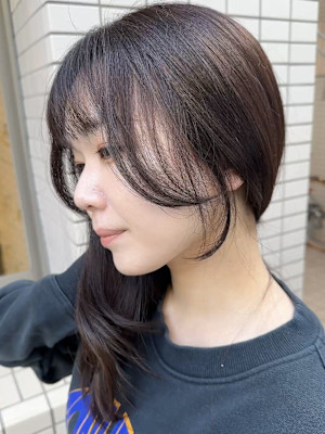 カットカラー(小顔カット/ショートカット/ハンサムショート/