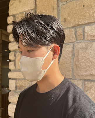 サラ艶メンズ上げ流しスタイル