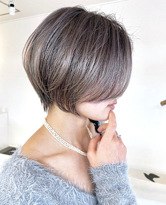  似合わせカット 美髪 30代 40代 50代　大人ショート