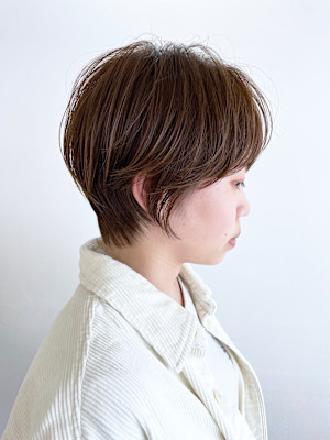  似合わせカット 美髪 30代 40代 50代　大人ショート