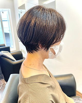  似合わせカット 美髪 30代 40代 50代　大人ショート