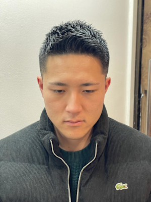 メンズベリーショートスタイル