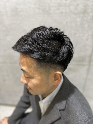 大人メンズパーマ