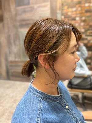 仕上げアレンジ