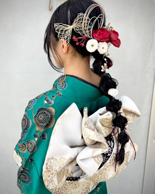 成人式/振袖/着付け/ヘアーメイク/着物レンタル/前撮り