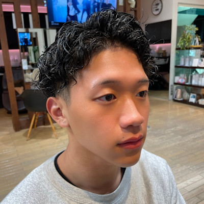 スパイラルパーマ