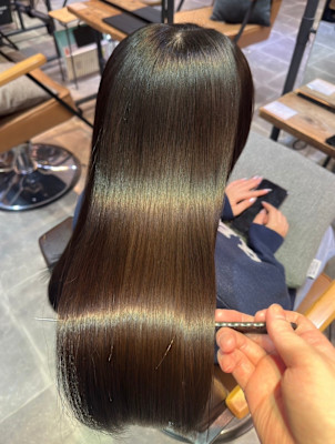 美髪艶髪トリートメント酸性ストレート/髪質改善/TOKIO