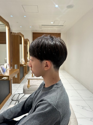 刈り上げマッシュ