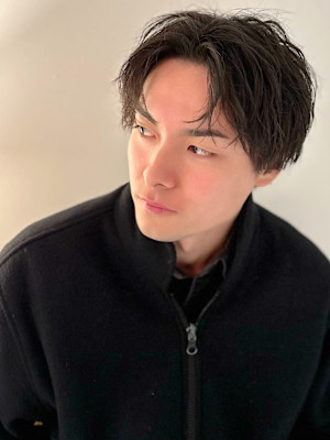 骨格診断　ウェーブ　韓流ヘア　センターパート