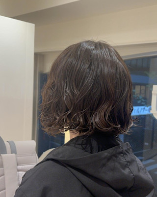 きゅるっとボブパーマ
