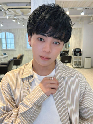 メンズ/カット/ニュアンスパーマ/メンズサロン